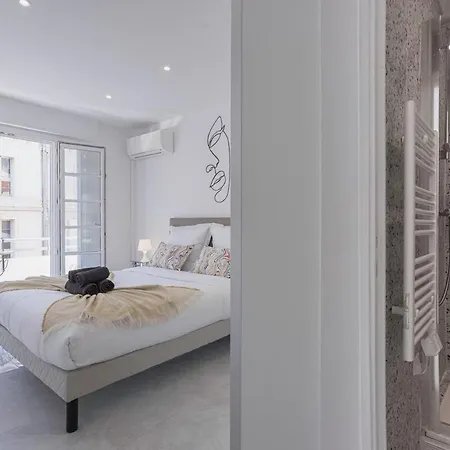 Apartment Moliere - Palais, Plage, Balcon, Clim Et Centre Cannes